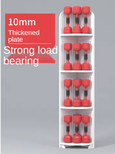 Organizador de Esquina para Suministros de Baño con Diseño Compacto y Moderno.