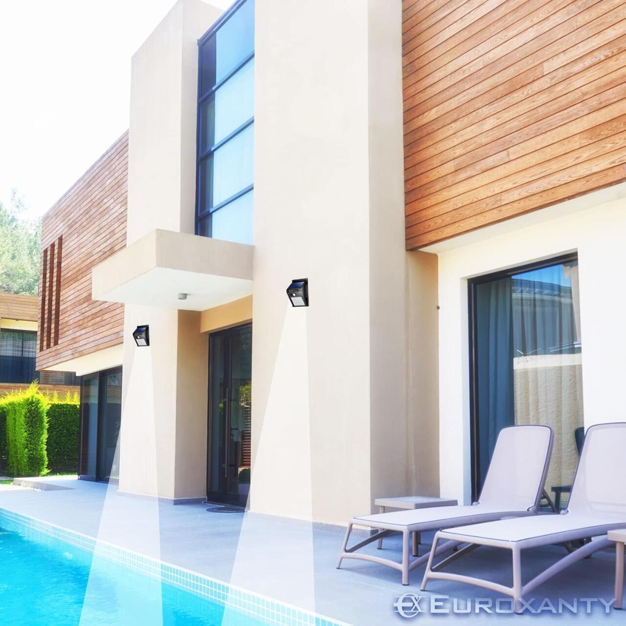 PACK DE 3 FOCOS SOLARES SENSOR LED-30